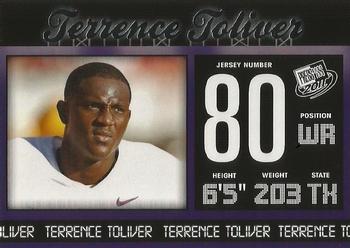 2011 Press Pass #49 Terrence Toliver Front
