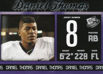 2011 Press Pass #17 Daniel Thomas Front