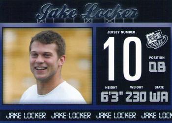 2011 Press Pass #42 Jake Locker Front