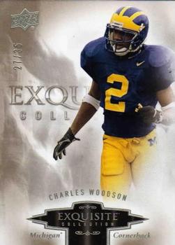 2010 Upper Deck Exquisite Collection #18 Charles Woodson Front