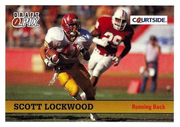 1992 Courtside Draft Pix #7 Scott Lockwood Front