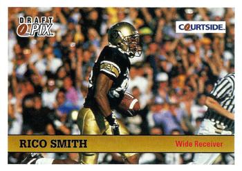 1992 Courtside Draft Pix #17 Rico Smith Front