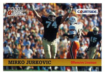 1992 Courtside Draft Pix #76 Mirko Jurkovic Front