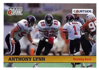 1992 Courtside Draft Pix #77 Anthony Lynn Front
