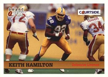 1992 Courtside Draft Pix #134 Keith Hamilton Front