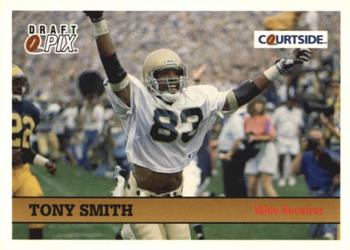 1992 Courtside Draft Pix #138 Tony Smith Front