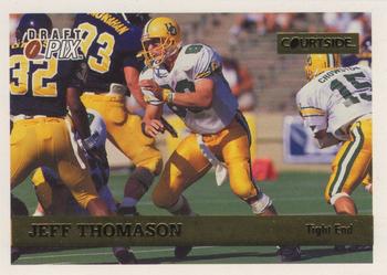 1992 Courtside Draft Pix - Gold #121 Jeff Thomason Front