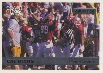 1992 Courtside Draft Pix - Silver #86a Cal Dixon Front