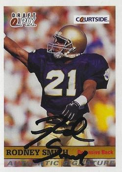 1992 Courtside Draft Pix - Authentic Signatures #14 Rod Smith Front