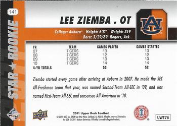 2011 Upper Deck #141 Lee Ziemba Back