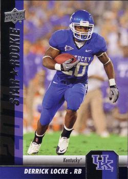 2011 Upper Deck #156 Derrick Locke Front