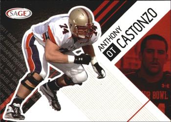 2011 SAGE #6 Anthony Castonzo Front