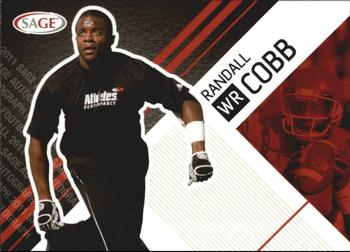 2011 SAGE #8 Randall Cobb Front