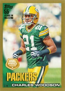 2010 Topps - Gold #41 Charles Woodson Front