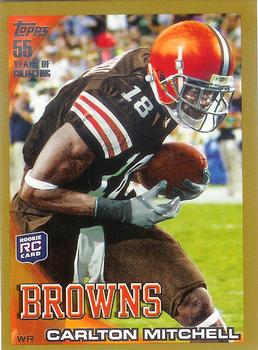 2010 Topps - Gold #192 Carlton Mitchell Front