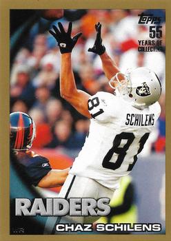 2010 Topps - Gold #209 Chaz Schilens Front