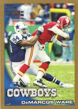 2010 Topps - Gold #11 DeMarcus Ware Front