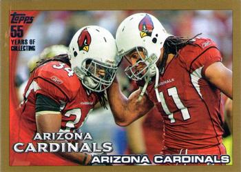 2010 Topps - Gold #15 Arizona Cardinals Front