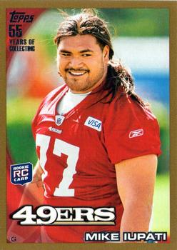2010 Topps - Gold #227 Mike Iupati Front