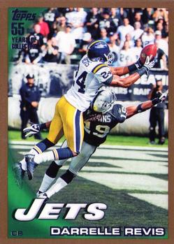 2010 Topps - Gold #289 Darrelle Revis Front