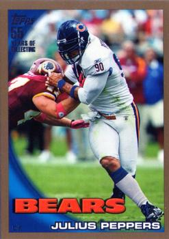 2010 Topps - Gold #306 Julius Peppers Front