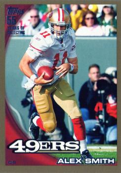 2010 Topps - Gold #336 Alex Smith Front