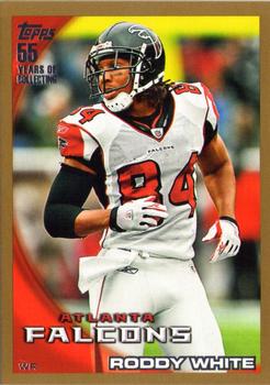 2010 Topps - Gold #42 Roddy White Front