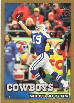 2010 Topps - Gold #435 Miles Austin Front