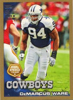 2010 Topps - Gold #77 DeMarcus Ware Front
