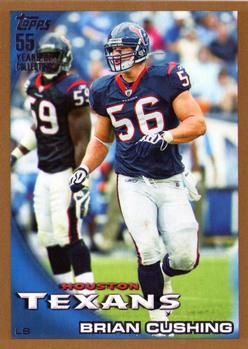 2010 Topps - Gold #88 Brian Cushing Front