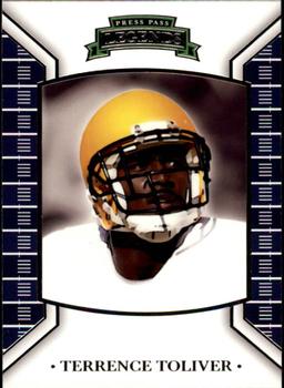 2011 Press Pass Legends #33 Terrence Toliver Front