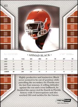 2011 Press Pass Legends #61 Ahmad Black Back