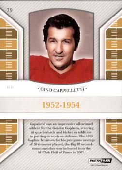 2011 Press Pass Legends #79 Gino Cappelletti Back