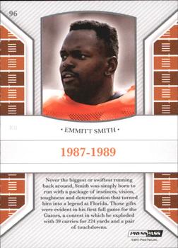 2011 Press Pass Legends #96 Emmitt Smith Back
