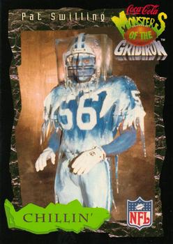 1994 Coca-Cola Monsters of the Gridiron #10 Pat Swilling Front