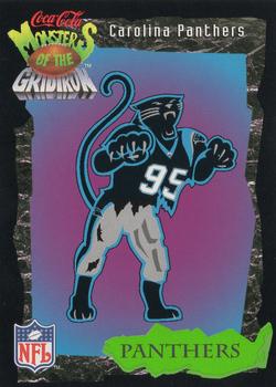 1994 Coca-Cola Monsters of the Gridiron #4 Carolina Panthers Front