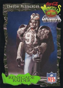 1994 Coca-Cola Monsters of the Gridiron #16 Chester McGlockton Front