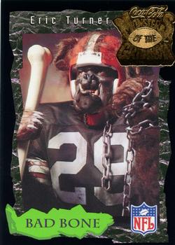 1994 Coca-Cola Monsters of the Gridiron - Gold #7 Eric Turner Front