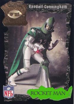 1994 Coca-Cola Monsters of the Gridiron - Gold #24 Randall Cunningham Front