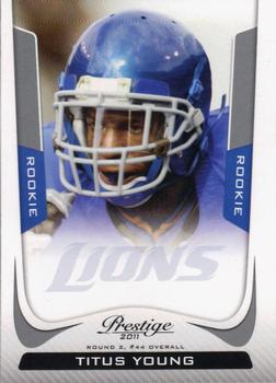 2011 Panini Prestige #296 Titus Young Front