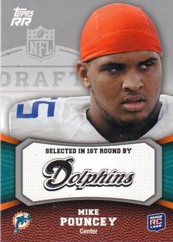 2011 Topps Rising Rookies #106 Mike Pouncey Front