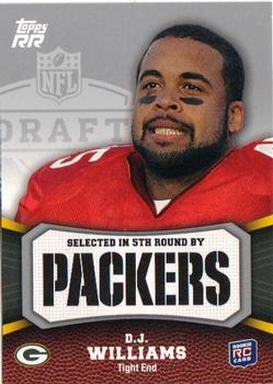 2011 Topps Rising Rookies #138 D.J. Williams Front