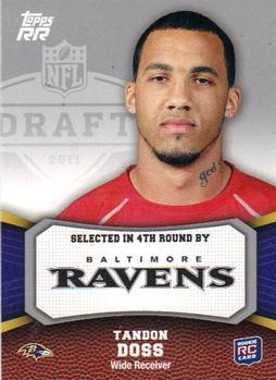 2011 Topps Rising Rookies #141 Tandon Doss Front