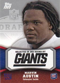 2011 Topps Rising Rookies #148 Marvin Austin Front
