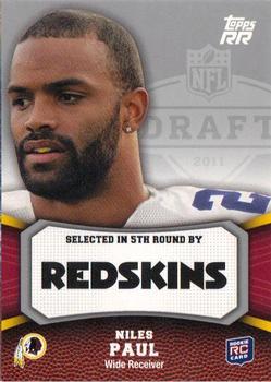 2011 Topps Rising Rookies #167 Niles Paul Front
