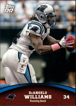 2011 Topps Rising Rookies #12 DeAngelo Williams Front