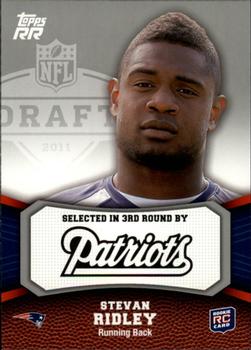 2011 Topps Rising Rookies #133 Stevan Ridley Front