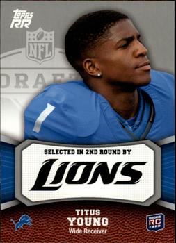 2011 Topps Rising Rookies #142 Titus Young Front