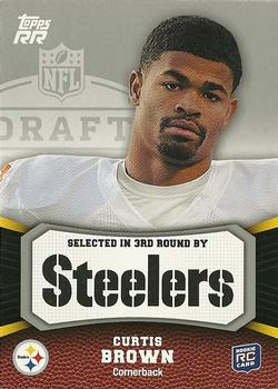 2011 Topps Rising Rookies #152 Curtis Brown Front