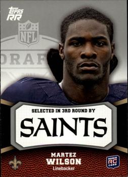 2011 Topps Rising Rookies #175 Martez Wilson Front